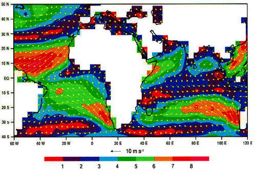 Example COADS Winds Image